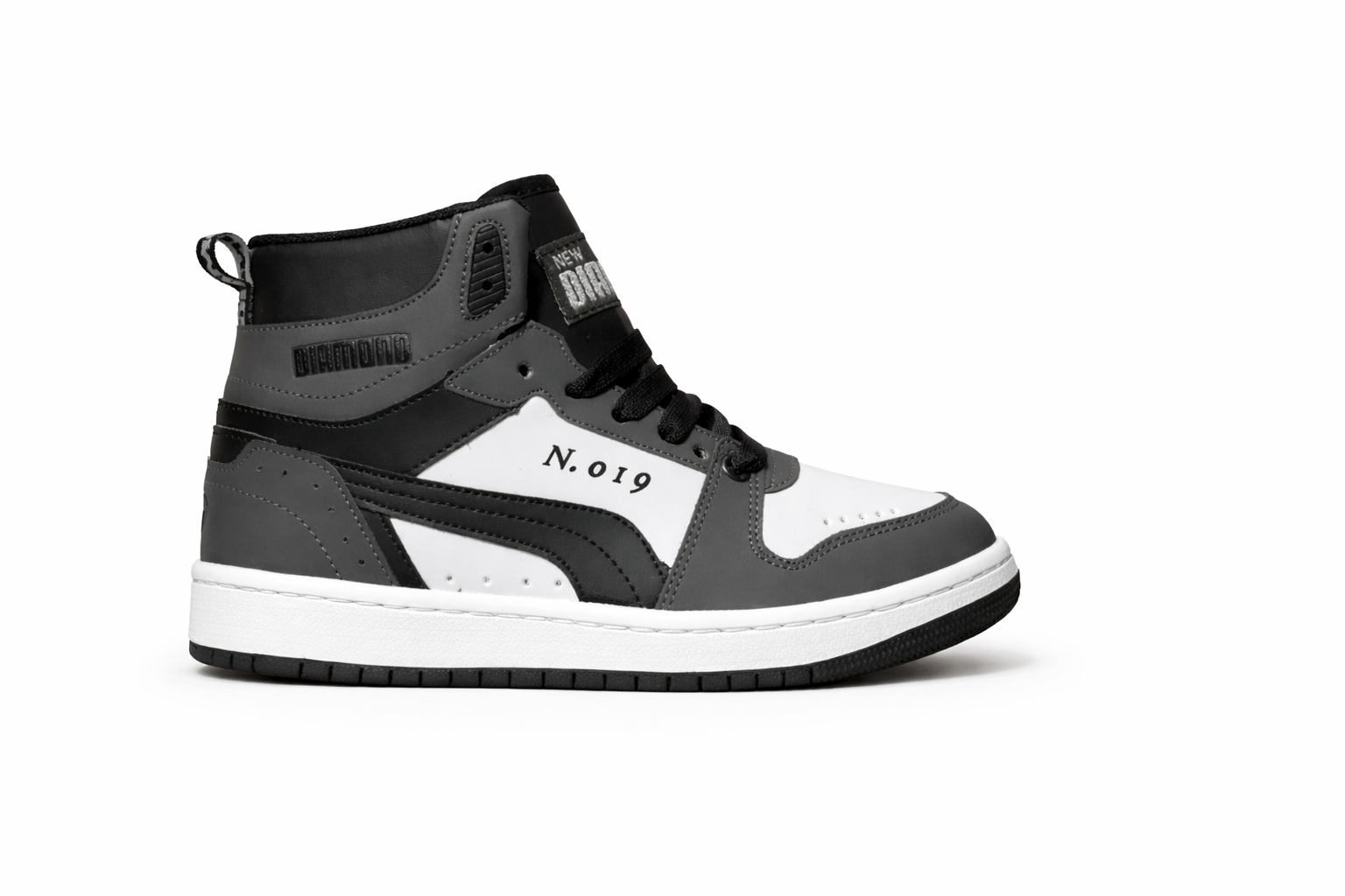 Estilo 019 Gris/Negro/Blanco - Imagen 1