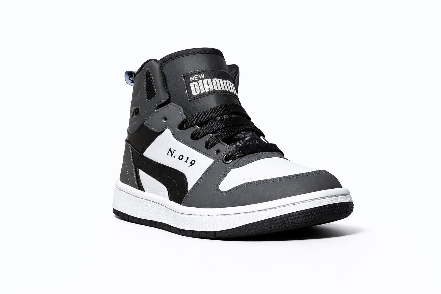 Estilo 019 Gris/Negro/Blanco - Imagen 2